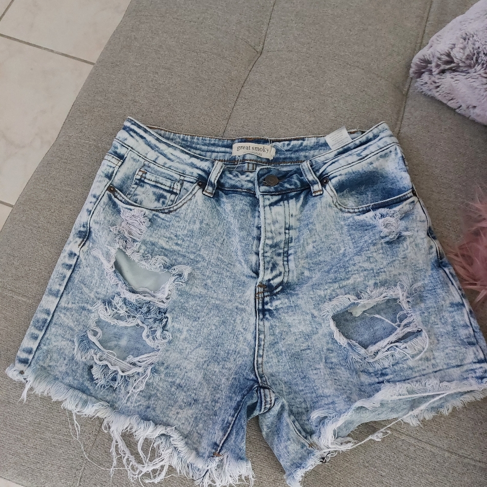 Blue Jeans Short Size L
